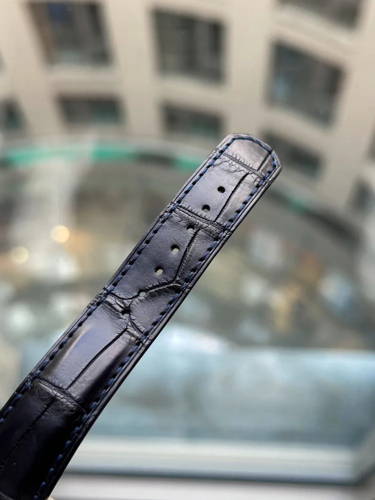 A. Lange & Söhne Cabaret White Gold 107.027 Blue Dial Extract from the archives + box